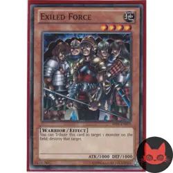 Yugioh Exiled Force BP01-EN059 Starfoil Rare NM - Image 1