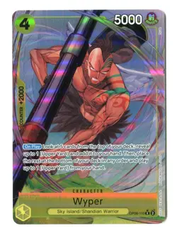 Wyper OP08-110 Alt Art Two Legends One Piece TCG Card Game NM - Image 3