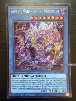 Ame No Murakumo No Mitsurugi (SECRET RARE) L26D-ENM08 (NM/M) 1st Ed Yu-Gi-Oh! - Image 1