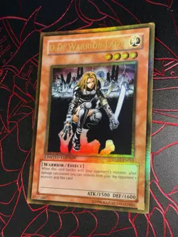 GLD1-EN015 D.D. Warrior Lady Gold Rare Yugioh - Image 2