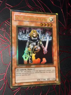 GLD1-EN015 D.D. Warrior Lady Gold Rare Yugioh - Image 3