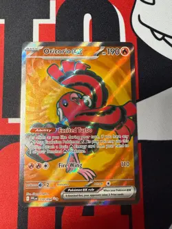 Oricorio ex 110/094 ME02: Phantasmal Flames Ultra Rare Pokemon Card NM - Image 1
