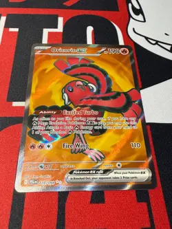 Oricorio ex 110/094 ME02: Phantasmal Flames Ultra Rare Pokemon Card NM - Image 2