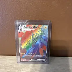 Tapu Koko Vmax 166/163 Full Art Secret Rainbow Rare Pokemon Card NM - Image 1