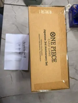 One Piece Card Game JAPANESE 3rd Anniversary Set Box English Factory Sealed - Image 1