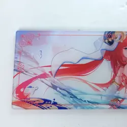 Nilou Dancing Shiny Thick Acrylic Trading Card Anime Waifu Bookmark Ticket - Image 3