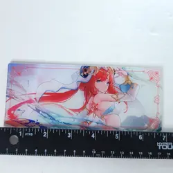 Nilou Dancing Shiny Thick Acrylic Trading Card Anime Waifu Bookmark Ticket - Image 4