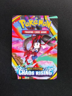 Pokemon Chaos Rising Trainer Tips Card Mega Dragalge Pre-Release Exclusive - Image 1
