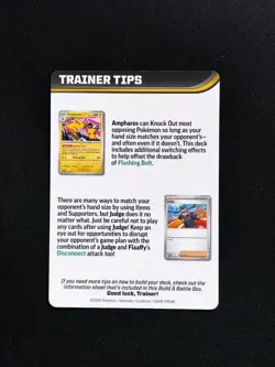 Pokemon Chaos Rising Trainer Tips Card Mega Dragalge Pre-Release Exclusive - Image 2