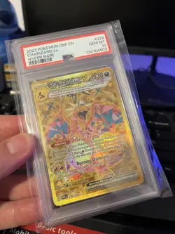 Pokemon TCG Charizard EX Hyper Rare Holo Card 228/197 Sv03: Obsidian Flames - Image 1