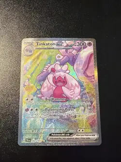 Pokemon TCG Tinkaton EX Scarlet & Violet Paldea Evolved Holo Card 262/193 - Image 1