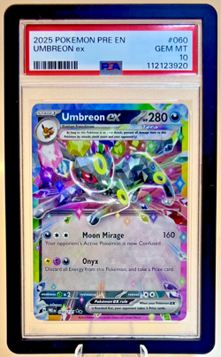 PSA 10 Pokemon Umbreon ex 060/131 Prismatic Evolutions Set w/ 2 Holo Cards - Image 3