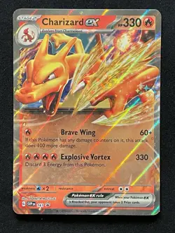 Charizard EX 161 Scarlet and Violet Promo Pokemon Card - Image 1
