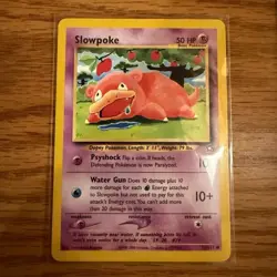 Slowpoke 73/111 Common Neo Genesis Non Holo Pokemon Card mp/lp - Image 1