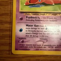 Slowpoke 73/111 Common Neo Genesis Non Holo Pokemon Card mp/lp - Image 5