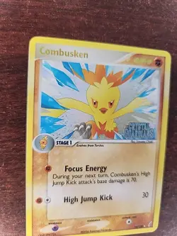 Combusken Reverse Holo Ex Crystal Guardians Pokemon Card WOTC NM - Image 2
