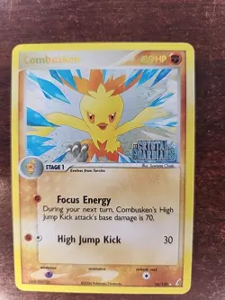 Combusken Reverse Holo Ex Crystal Guardians Pokemon Card WOTC NM - Image 3