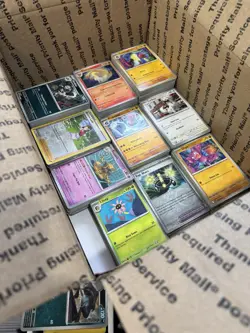 🔥 17lbs 4200+ UNSEARCHED Pokemon Bulk Lot! Some Holos & Vintage Cards LP/NM ✨ - Image 4