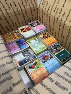 🔥 17lbs 4200+ UNSEARCHED Pokemon Bulk Lot! Some Holos & Vintage Cards LP/NM ✨ - Image 5