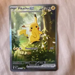 Pikachu ex 276/217 Ascended Heroes SIR Pokemon Card Special Illustration Rare - Image 1