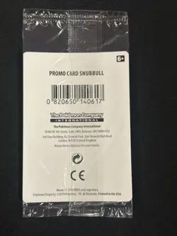 Snubbull (In-Store Event Promo) SM200 Sm Holo SEALED Promo Pokemon Card - Image 2