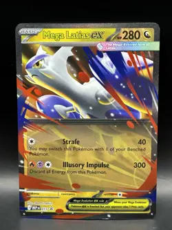 Mega Latias ex 011 - Pokemon Mega Evolution Black Star Promo Card - NM - Image 1