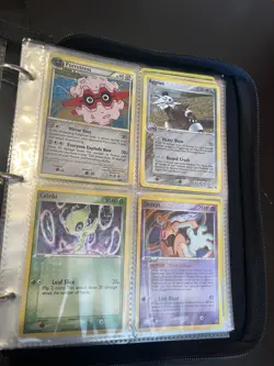 Pokemon wotc ex legend maker diamond and pearl Collection 40 cards with binder - Image 5