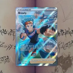 Brawly 188/198 Chilling Reign Full Art Trainer Holo NM Pokemon Card English - Image 1