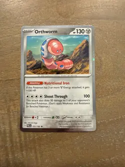 Orthworm - (Cosmo Holo) Holo Promo Miscellaneous Cards & Products 151/193 NM - Image 1