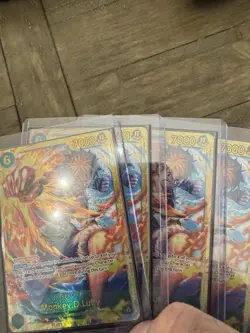 Monkey D Luffy OP13 SEC x4 Playset | One Piece Card Game | NM - Image 2