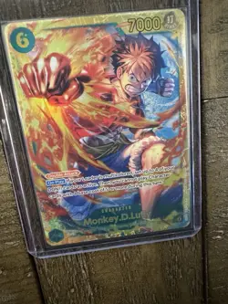 Monkey D Luffy OP13 SEC x4 Playset | One Piece Card Game | NM - Image 3