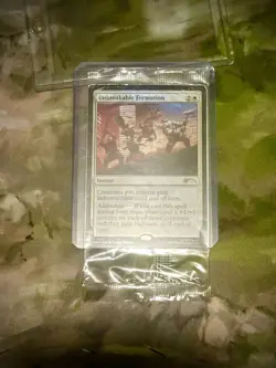 Unbreakable Formation Magic The Gathering NYCC 2025 TNMT Promo Sealed - Image 2