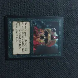 Vampiric Tutor - EDH/Commander Playtest Card - Image 1
