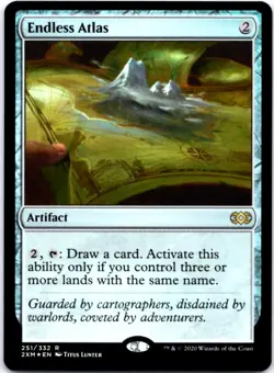 Endless Atlas (Foil) Double Masters, 251 NM - Image 1
