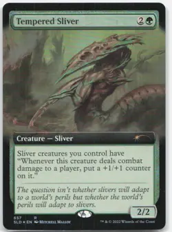 Tempered Sliver (Extended Art) *Foil* SLD 657 NM - Image 1