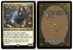 Sydri, Galvanic Genius 224 Commander 2016 Magic: The Gathering Mythic LP - Image 3