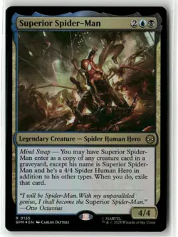 MTG Superior Spider-Man 0155 Foil R Marvel's Spider-Man NM SPM - Image 1