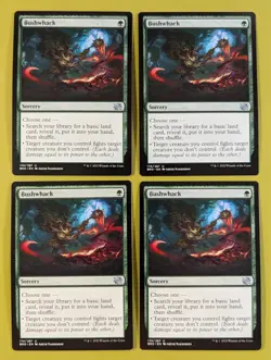Bushwhack x4 The Brothers' War 4x Playset Magic the Gathering MTG - Image 1