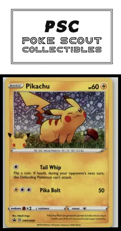 Miscellaneous Cards & Products #SWSH039 Pikachu - Image 1