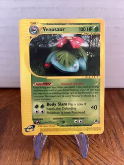 Pokemon TCG Venusaur Expedition 68/165 Rare Near Mint Vintage WOTC 2002🔥 - Image 1