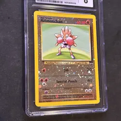 Pokemon TCG Hitmonchan Best of Game 2/9 Reverse Holo Promo Promo - Image 4