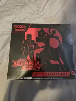 Pokemon Destined Rivals Elite Trainer Box ETB NEW - Image 1