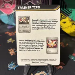Meowth | Perfect Order Trainer Tips Art Card | Pokemon TCG (Doublade Prerelease) - Image 2