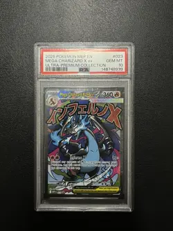 Pokemon TCG Mega Charizard X EX UPC Promo PSA 10 - Image 1