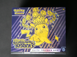 Pokemon Scarlet & Violet Surging Sparks Pokemon Elite Trainer Box ETB SEALED NEW - Image 1