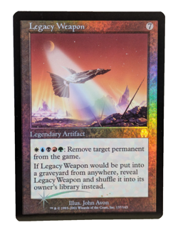 Legacy Weapon Apocalypse NM Foil Holo MTG Magic the Gathering Trading Card - Image 1