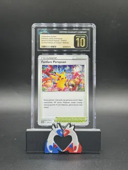 Pokemon Celebration Fanfare 2022 Indonesian 374/S-P Promo CGC Pristine 10 - Image 1