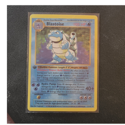 Wizards of the Coast Pokemon TCG Base Set Blastoise 2/102 1st Ed Shadowless - Image 1