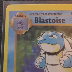 Wizards of the Coast Pokemon TCG Base Set Blastoise 2/102 1st Ed Shadowless - Image 3