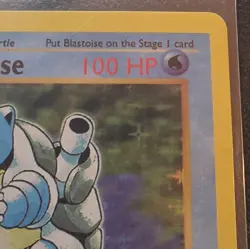 Wizards of the Coast Pokemon TCG Base Set Blastoise 2/102 1st Ed Shadowless - Image 4